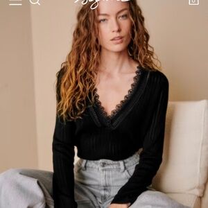 Sezane Abigail sweater size XS